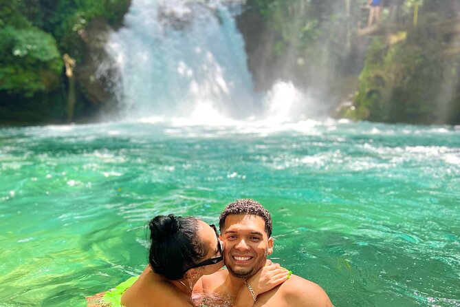 Blue Hole Waterfalls and Bamboo Rafting with Transportation - A Smooth Ocho Rios Half-Day, With Comfort Built In