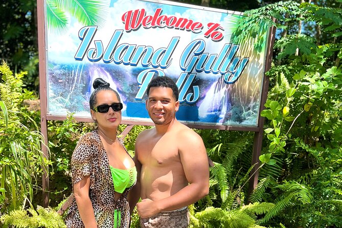 Blue Hole Waterfalls and Bamboo Rafting with Transportation - White River Rafting: The Water Gets Real