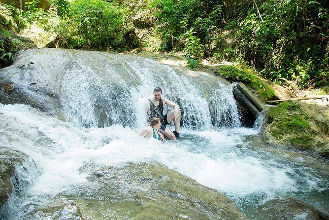 Blue Hole Waterfalls and Rasta Garden from Montego Bay - The guide matters, especially for safety on wet rock