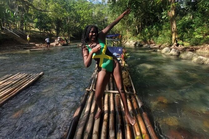Bluehole and Bamboo Rafting from Montego Bay - Blue Hole: ropes, jumps, mud bath, and a rainforest walk