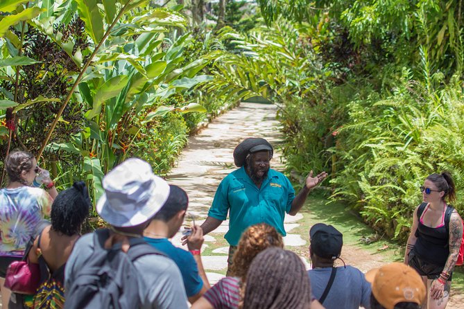 Bob Marley 9 Mile Tour Admission - Footwear, socks, and comfort on a hillside site
