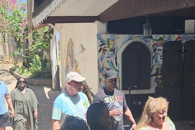 Bob Marley Nine Miles Shuttle with admissions. . - Wandering the Grounds With Your Guide (Not Just a Pass-Through)