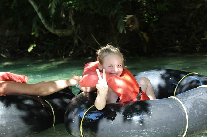 Calypso River Tubing Adventure from Ocho Rios - On the water: what the White River ride feels like