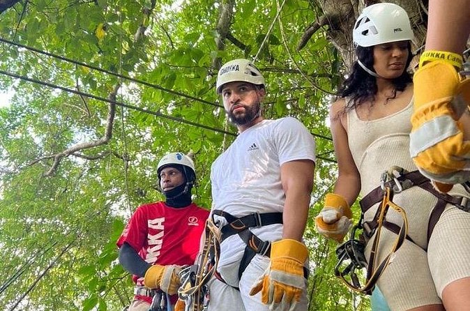Caribbean Adventure Experience( Atv, Zipline, Horseback...) - Zipline ocean crossing and bamboo rafting on the water