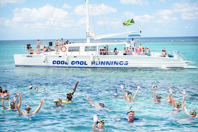 Catamaran Party Cruise and Snorkeling from Montego Bay - Catamaran party cruise in Montego Bay: the simple pitch