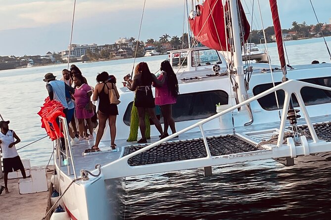 Catamaran Party Cruise and Snorkeling in Montego Bay - Drinks, snacks, and the 18+ alcohol rule that affects families