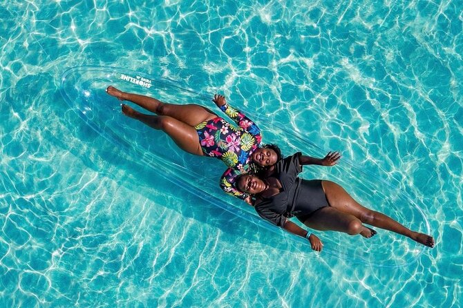 Clear Kayak Drone Photo Shoot and Video in Montego Bay Jamaica - The Transparent Kayak Experience, Above and Below