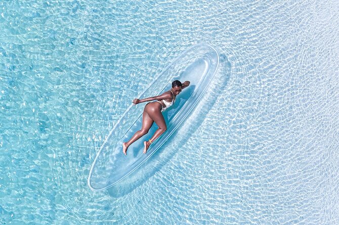Clear Kayak with Drone Photo Shoots & videos - Beach Photo Shoot First, Then Clear Kayak Frames