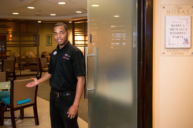 Club Mobay Sangster Airport VIP Lounge with Priority Entry - Price and Value at $37.50 Per Person