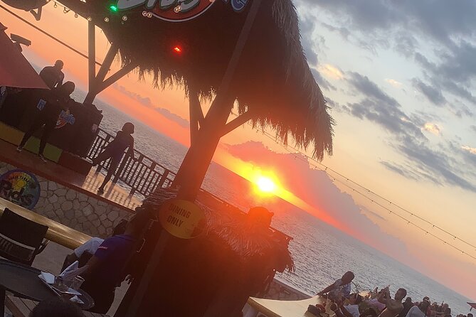 Combo tour ATV + bamboo river rafting from Montego Bay - Ricks Cafe Cliff Views and the Sunset Hour
