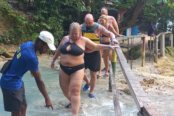 Custom COMBO to Mystic Mountain, Dunns River Falls & Blue Hole - Dunn’s River Falls and Park: Tiered Steps Down to the Sea