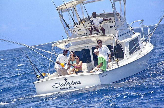 Deep Sea Sport Fishing From Montego Bay - “Participate as much as you want” on a guided fishing boat