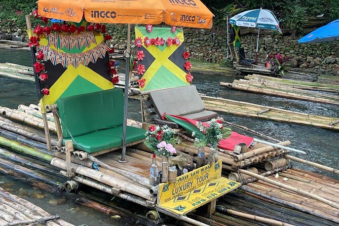Dunn River Falls and Bamboo River Rafting in Ocho Rios Jamaica. - Bamboo Rafting and Dunn’s River, One Strong Day Plan