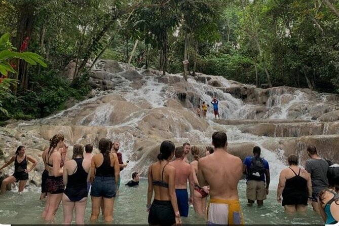 Dunn River Falls and Bamboo River Rafting in Ocho Rios Jamaica. - Dunn’s River Falls: The 600-Foot Climb That Feels Real