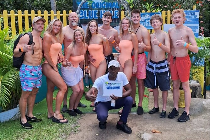 Dunn's River Falls and Blue Hole tour from Montego bay. - Blue Hole Secret Falls: swimming and cliff jumping on Jamaica time