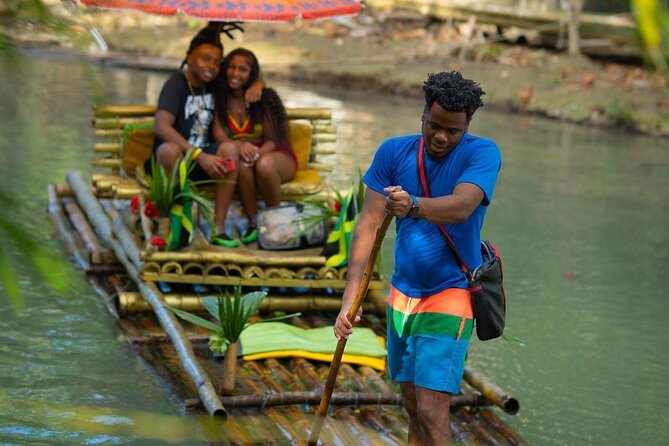 Dunn's River Falls , Bamboo Rafting & ATV Ride from Montego Bay - Dunn’s River Falls: The 600 foot human chain climb