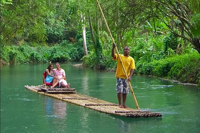 Dunn's River Falls, Blue Hole, Bamboo Rafting, Horseback Combo - Guides and the day-of experience: communication is part of the quality