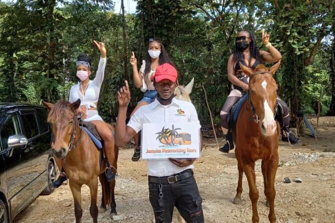 Dunn's River Falls Climb, Zipline and Horseback Riding Private Tour - How long is the day, really, and how much energy you should plan