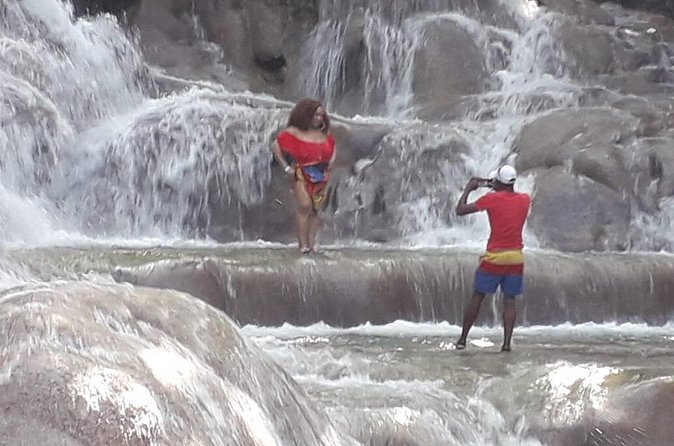 Dunn's River Falls from Ocho Rios - Beach time, plus the shopping buzz at the finish