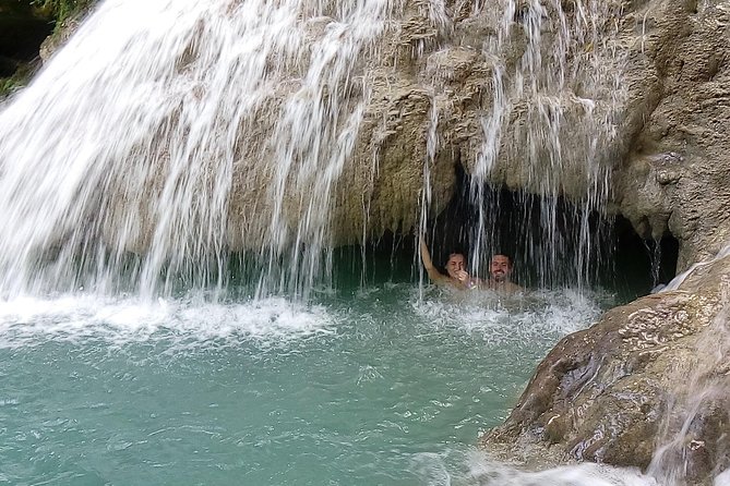 Dunn's River Falls - Blue Hole After the Falls: Rope-Swing Style Fun and Quick Water-Time