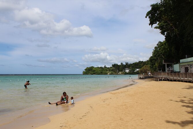Dunn's River Park & Blue Hole Waterfall Combo from Montego Bay - The guide and driver factor: Odain and Lindo set the tone