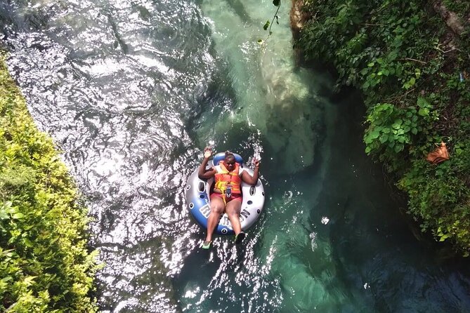 Dunn's River, River Tubing and Lunch Combo - White River tubing: lazy river time with a splash of action