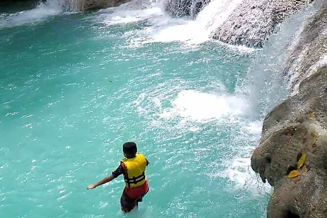 Dunns River Falls & Blue Hole Combo from Montego Bay with Pick Up - The Secret Falls Hike: Rainforest Scenery With a Purpose
