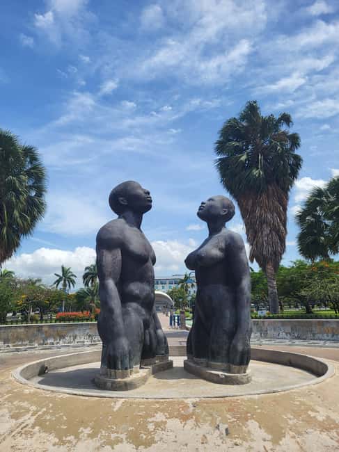 Explore Downtown Kingston and New Kingston: - National Stadium and National Heroes Circle: the big public landmarks