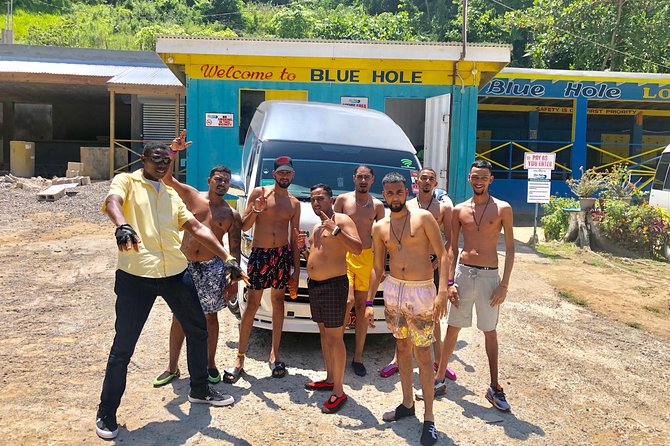Explore Montego bay Jamaica toMartha Brae Rafting &Blue Hole Tour - Getting From Montego Bay to Ocho Rios Without Stress