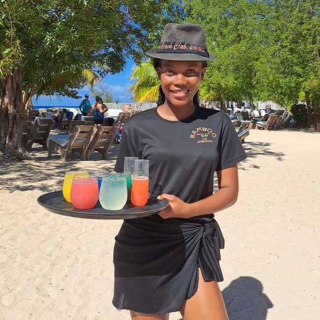 Falmouth: Bamboo Beach Club & Dunn's River Falls - What Makes the Water Zone Challenging (and Worth It)