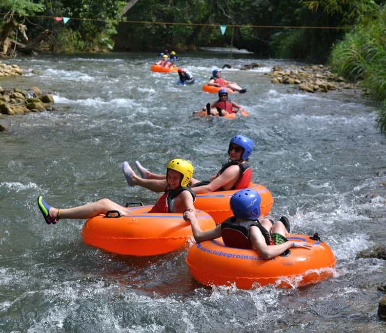 Falmouth: Jungle River Tubing & Bamboo Beach Club VIP Access - River tubing in Jamaica, what the float really feels like