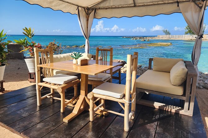 Falmouth Oceanfront Cabana Experience - Transportation, Pickup, and Group Size Comfort