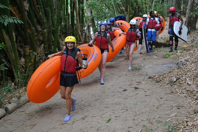 Falmouth Waterfalls River Tubing and Beach Adventure - From River to Sea: The Float Ends at Bengal Bay