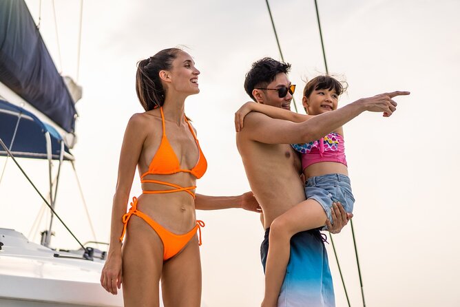 Family Catamaran Cruise from Jamwest Beach Negril Hotels - Snorkeling in Negril waters: included gear and real swim time