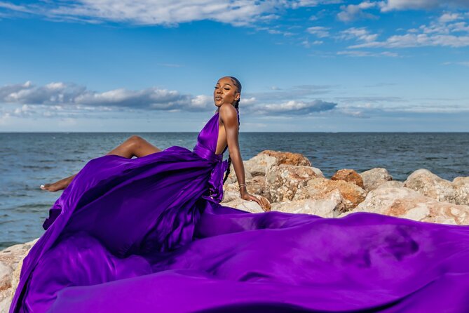 Flying dress session - Meet Dre: Service Quality and the Photo Delivery Question