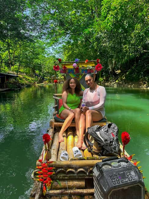 From Montego Bay: Bamboo Rafting & Limestone Massage Tour - Getting From Montego Bay to the Lethe River