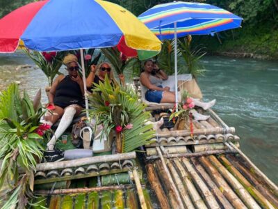 Bamboo Rafting & Limestone Massage Tour