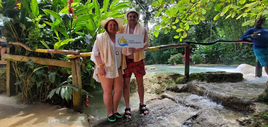 From Montego Bay: Blue Hole Waterfall Experience - Getting to the Blue Hole: the curvy ride from Montego Bay