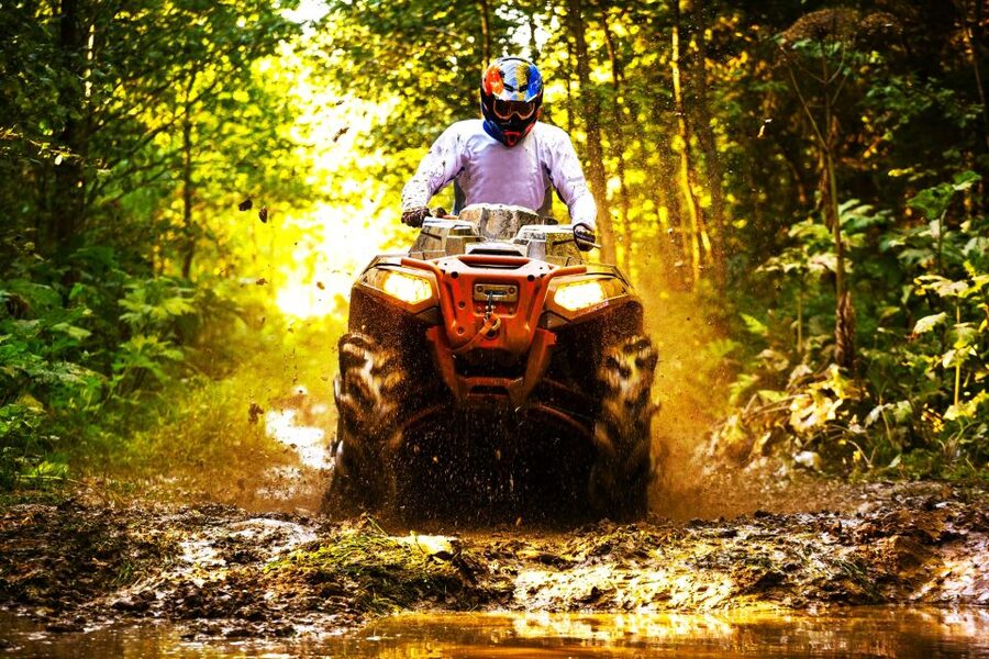 From Runaway Bay: Off Road Vehicle Adventure Tour - ATV Time: Forest Tracks, Getting Dirty, and Sea Views From 1,100 Feet