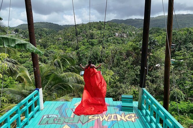 Giant Bali Inspired Swing - Optional Add-Ons: Bamboo Rafting or a River Tour