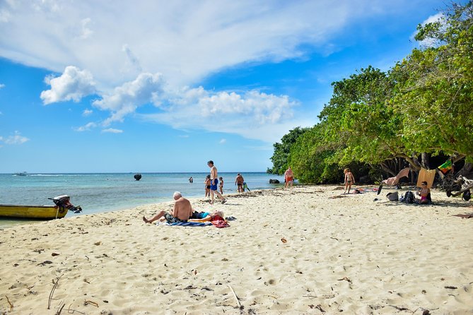 Glass Bottom Boat Ride/Snorkeling/Booby Cay Island from Negril - Booby Cay Island: beach time, swims, and optional grilled lobster
