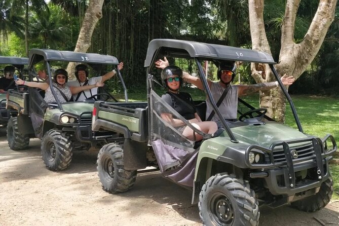 Great River Bamboo Rafting and ATV Quad Bike Tour in Jamaica - Great River bamboo rafting at Lethe, with limestone foot massage