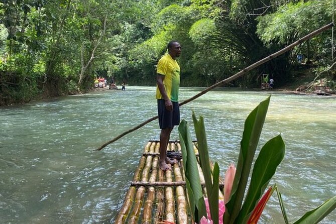 Great River Rafting With Limestone Massage From Montego Bay - Stop 1 at Lethe Estate: Rafting That Stays Fun, Not Chaotic