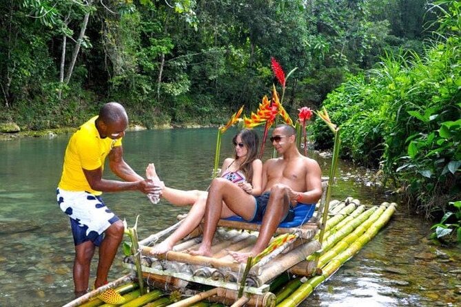 Great River Rafting with Limestone Massage & Rasta Safari Experience Combo Tour - Price and Value for a $374 Montego Bay Combo Day