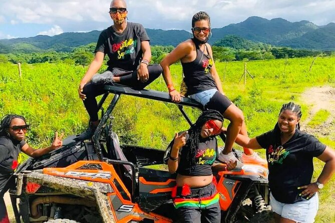 Horseback Ride ATV and Bamboo Rafting Tour Ocho Rios in Jamaica - ATV riding at Rad Venture: rugged trails, control, and quick photo stops