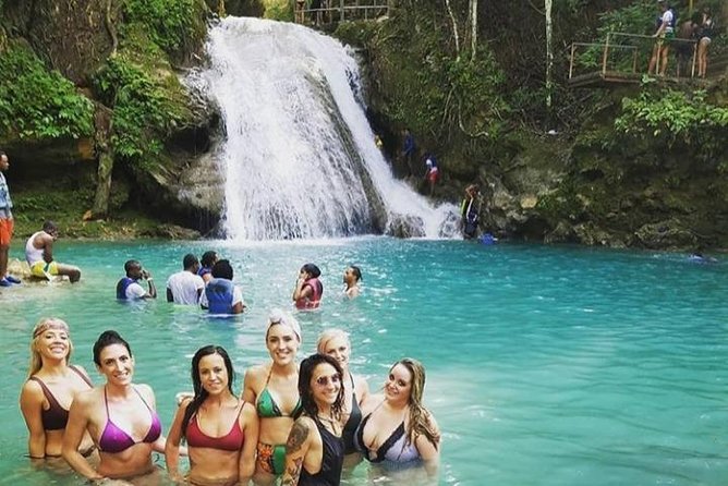 Horseback Ride, Blue Hole, Secret Falls, River Rafting & Tubing - A full-day Jamaica adventure, built around water and motion