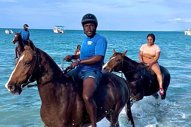 Horseback Ride , Dunns River Falls & Blue Hole From Montego Bay - The River Rafting Component: Fun, Guided, and Built Into the Day