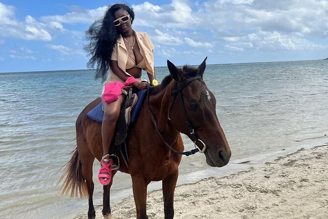 Horseback Riding Adventure in Jamaica - Price and value: $47.50 for a private ocean-wade ride