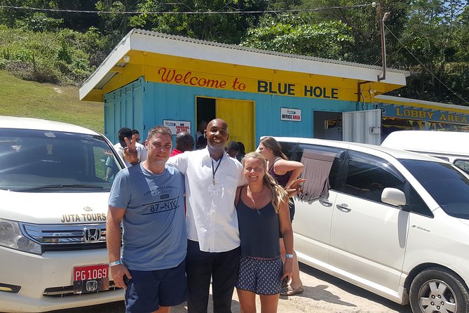 Irie Blue Hole Tour from Ocho Rios - Getting picked up in comfort, then getting moving
