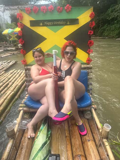 Jamaica Bamboo Rafting Experience with Limestone Massage - Local cuisine, alcohol, and hookah add-ons without the stress